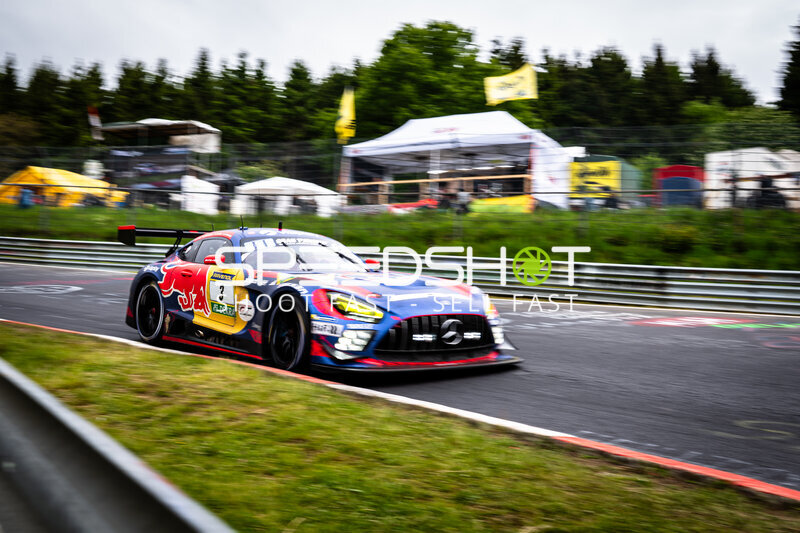 Mercedes-AMG GT3 #3 von Verstappen Racing auf dem Nürburgring