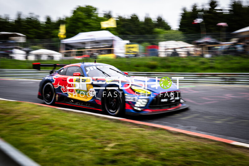 Mercedes-AMG GT3 #3 von Verstappen Racing auf dem Nürburgring