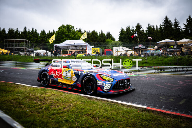 Mercedes-AMG GT3 #3 von Verstappen Racing auf der Nordschleife