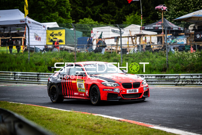 BMW M240i Racing #667 von Breakell Racing auf der Nordschleife