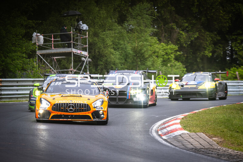 Mercedes-AMG GT3 #80 von Mercedes-AMG Team RAVENOL auf der Nordschleife