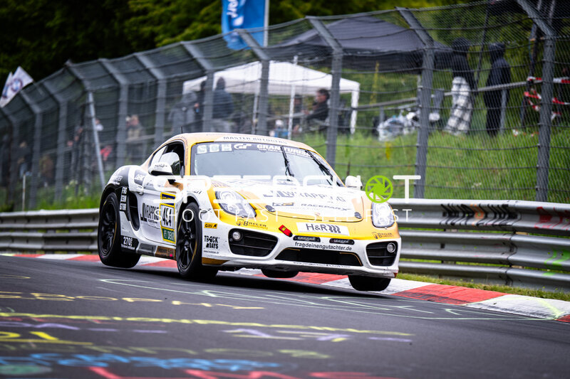 Porsche Cayman #454 von Pure Racing by Mohr Motorsportservice auf der Nordschleife
