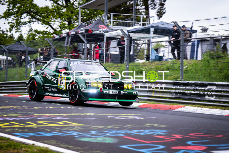 Mercedes 190E #63 von HWA Engineering Speed auf der Nordschleife