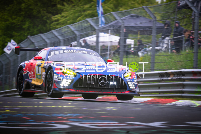 Mercedes-AMG GT3 #3 von Verstappen Racing auf der Nordschleife