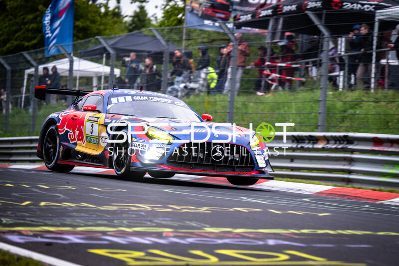Mercedes-AMG GT3 #3 von Verstappen Racing auf der Nordschleife