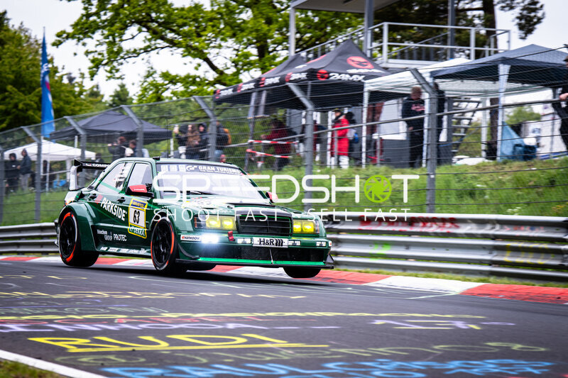 Mercedes 190E #63 von HWA Engineering Speed auf dem Nürburgring