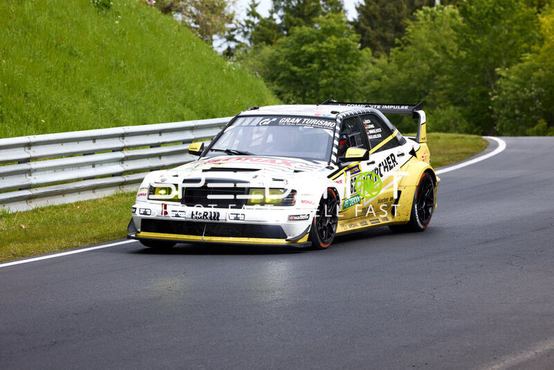 Mercedes 190E Evolution II #62 von HWA Engineering Speed auf der Nordschleife