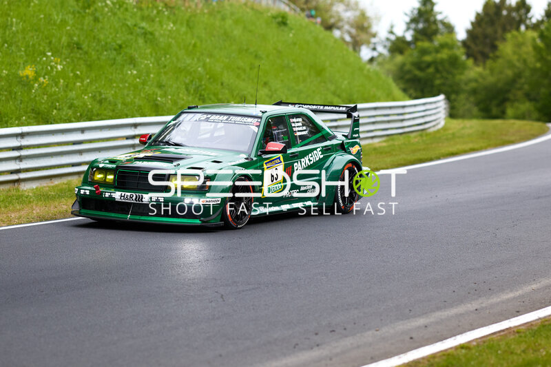 Mercedes 190 Evolution II #63 von HWA Engineering Speed auf der Nordschleife