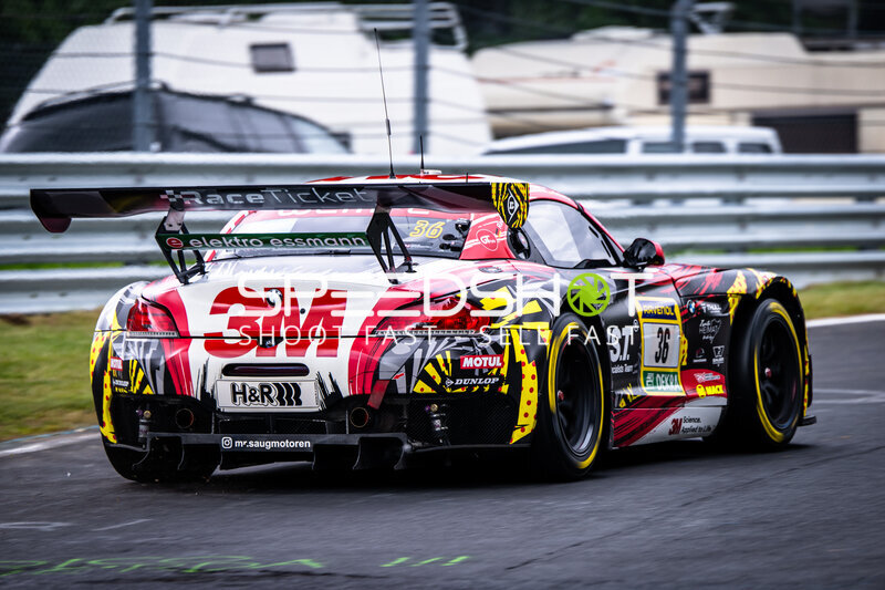 BMW M4 GT3 #36 von Mühlner Motorsport auf der Nordschleife