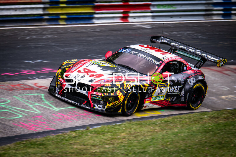 BMW M4 GT3 #36 von Saugmotoren Motorsport auf dem Nürburgring