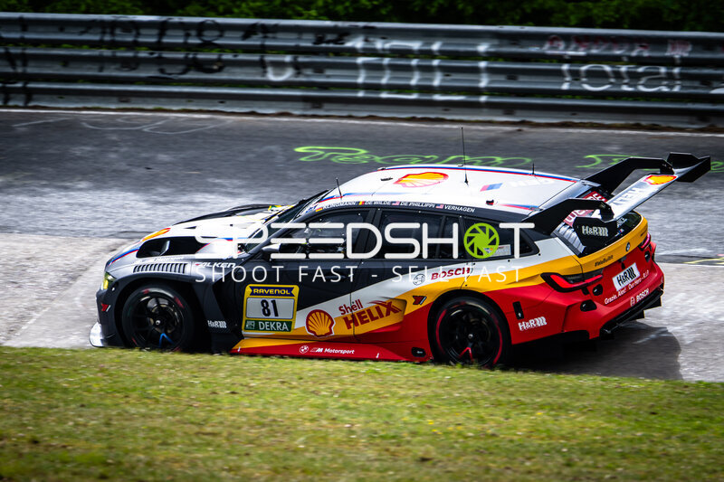 BMW M Motorsport #81 auf der Nordschleife des Nürburgring