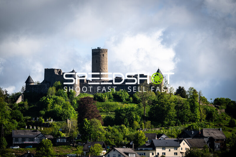 Burg Nürburg Luftaufnahme