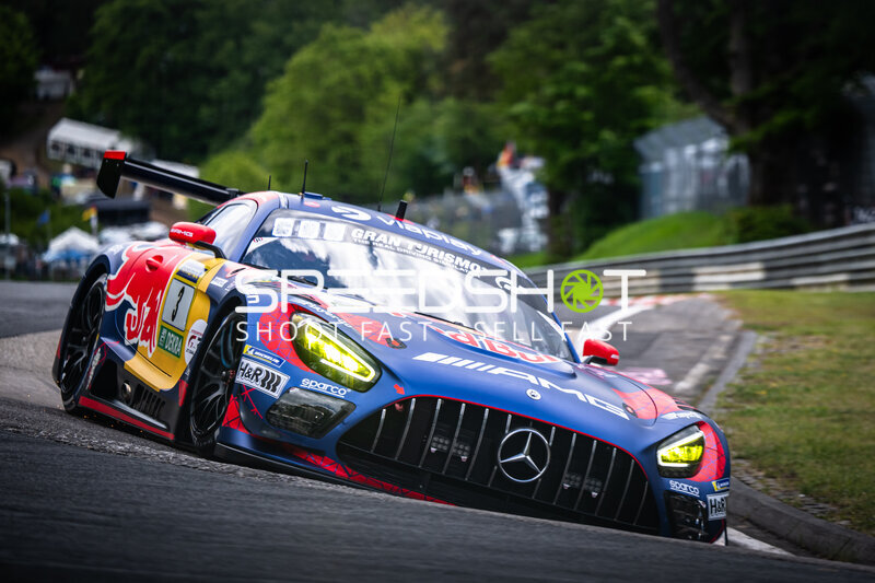 Mercedes-AMG GT3 #1 von ROWE RACING auf der Nordschleife