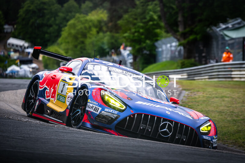 Mercedes-AMG GT3 #1 von ROWE RACING auf der Nordschleife