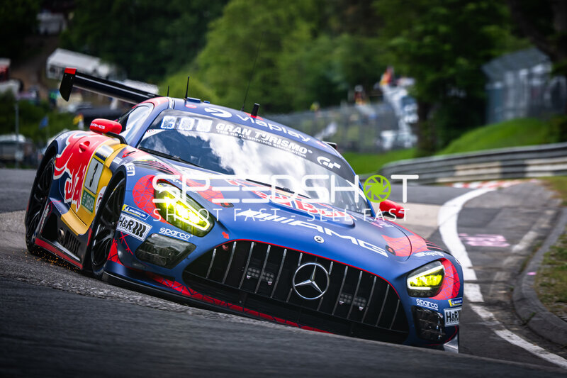 Mercedes-AMG GT3 #80 von Mercedes-AMG Team RAVENOL auf der Nordschleife