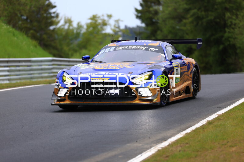 Mercedes-AMG GT3 #80 von Mercedes-AMG Team RAVENOL auf der Nordschleife