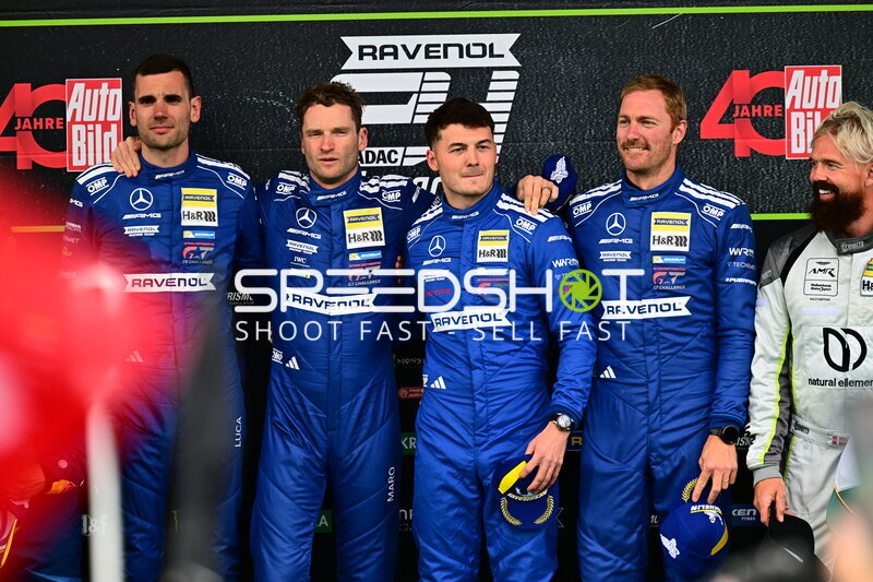 Mercedes-AMG Team RAVENOL Fahrer beim 24h Nürburgring 2026