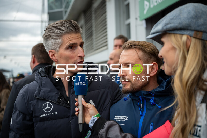 Interview im Fahrerlager am Nürburgring