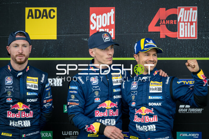 Red Bull Team ABT mit Mirko Bortolotti, Luca Engstler und Patric Niederhauser
