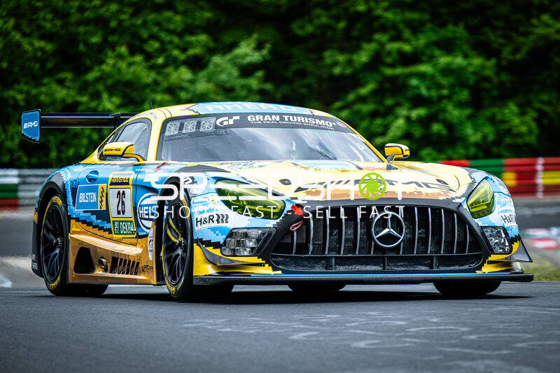 Mercedes-AMG GT3 #26 von PROsport Racing auf der Nürburgring-Nordschleife