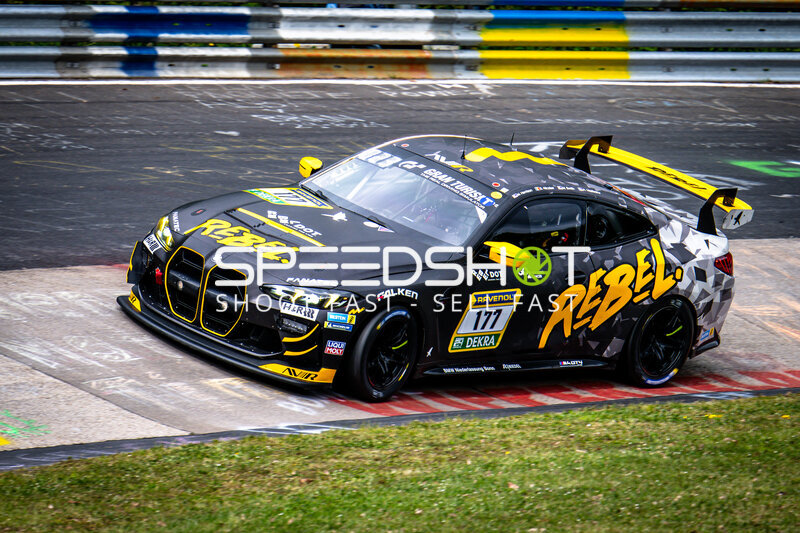 BMW M4 GT3 #177 von AV Racing by BLACK FALCON auf der Nordschleife