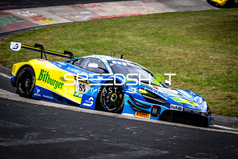 McLaren 720S GT3 #69 von Doerr Motorsport auf der Nordschleife