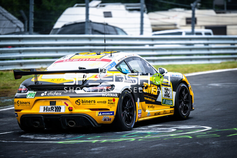Porsche 911 GT3 R #952 von Smyrlis Racing auf der Nordschleife