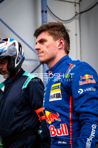 Max Verstappen im Mercedes-AMG Team Verstappen Racing Fahrerlager