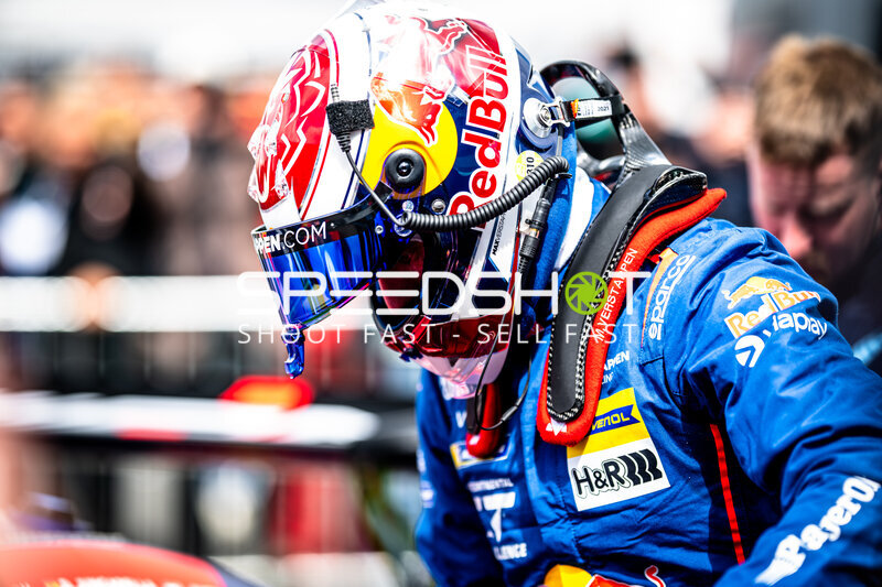 Max Verstappen (#3, Mercedes-AMG Team Verstappen Racing) im Fahrerlager des Nürburgring