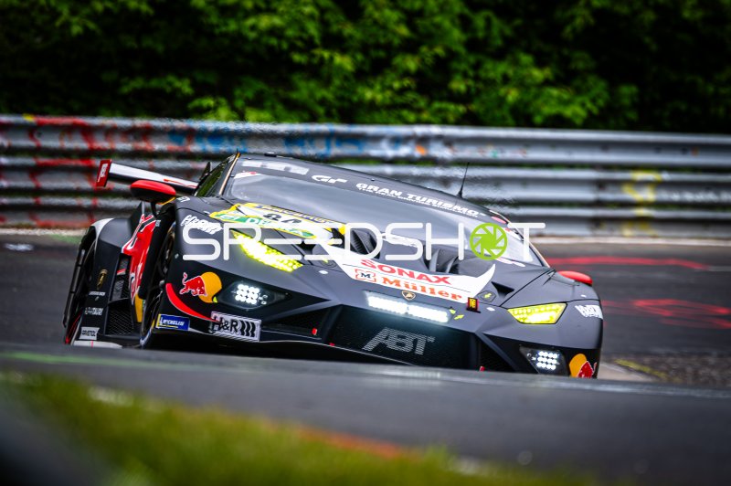 Lamborghini Huracán GT3 #84 von Red Bull Team ABT auf der Nürburgring-Nordschleife