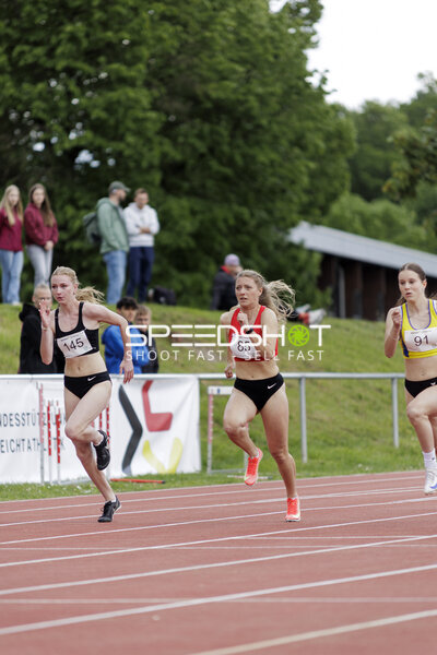 Sprint mit Startnummern 145, 85, 91
