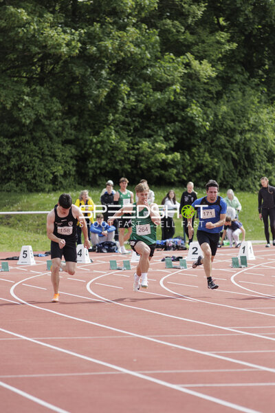 Sprintstart mit Startnummern