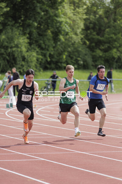Sprint mit Startnummern 158, 264, 171