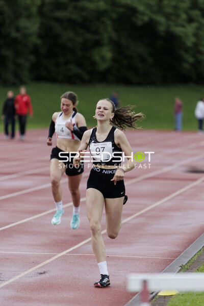 Sprintduell mit Startnummern