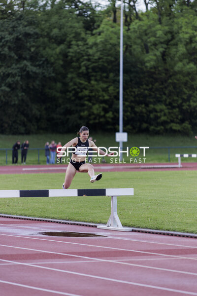 Athletin mit Startnummer 116