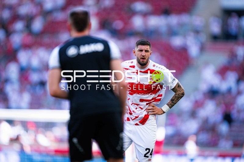 Spielszene in der MHP Arena