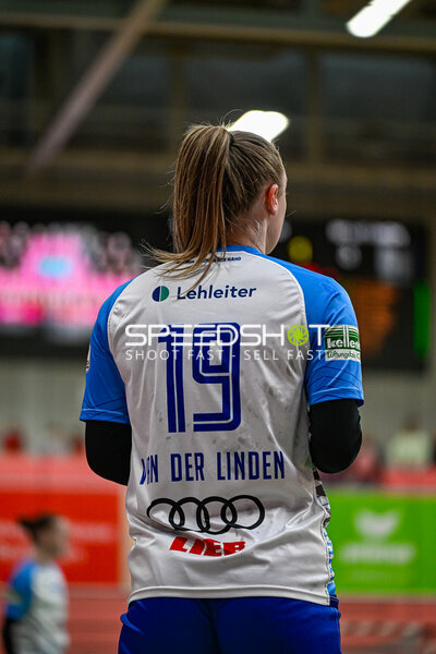 Szene mit Iva van der Linden (19; Sport-Union Neckarsulm)
