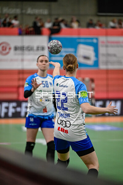 Szene mit Lilli Holste (58; Sport-Union Neckarsulm)