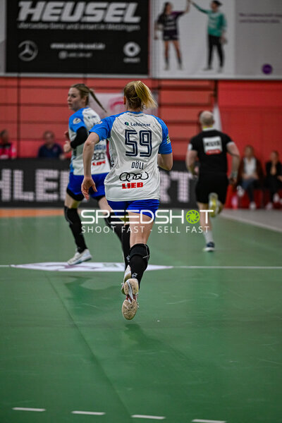 Szene mit Antje Döll (29; Sport-Union Neckarsulm)