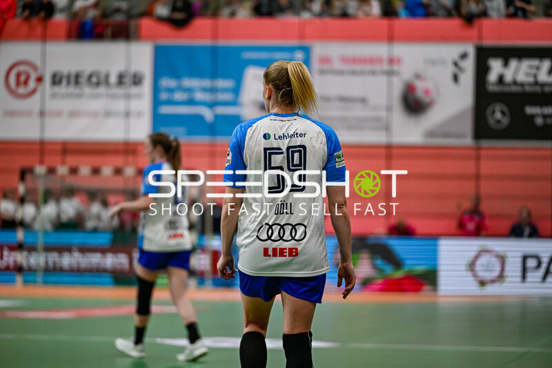 Antje Döll (#59, Sport-Union Neckarsulm) im Einsatz