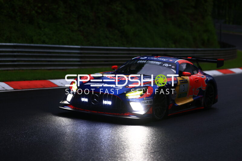 Mercedes-AMG GT3 #3 von Verstappen Racing auf der Nordschleife