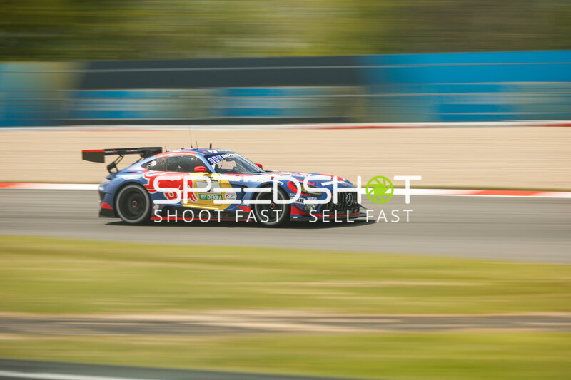 Mercedes-AMG GT3 #3 von Verstappen Racing auf dem Nürburgring