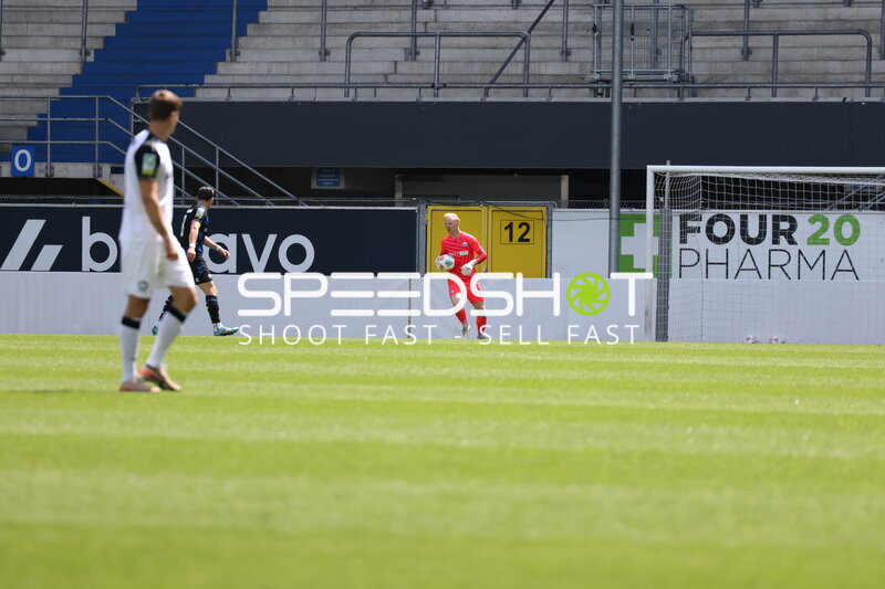 Torwart mit Ball
