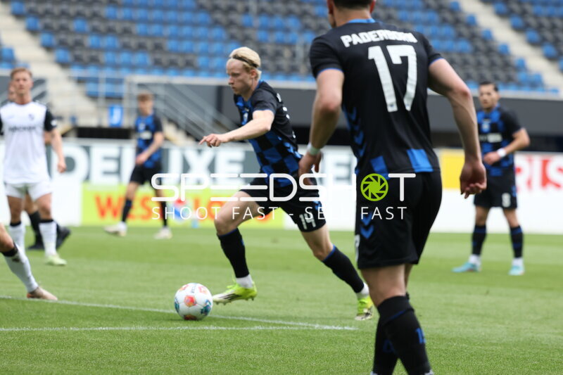 Spieler am Ball