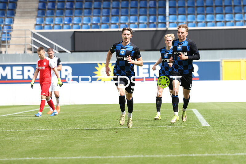 Spieler laufen in Aktion