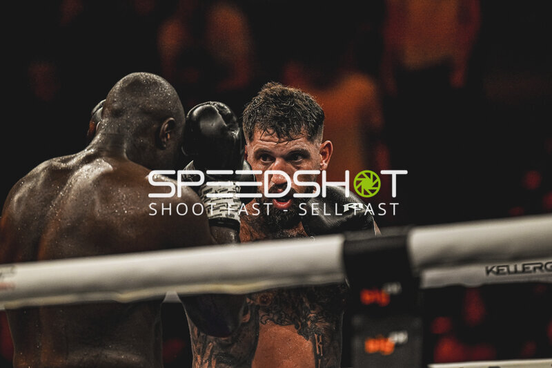 Senad Gashi vs. Peter Kadiru – Intensiver Schlagabtausch in Mannheim