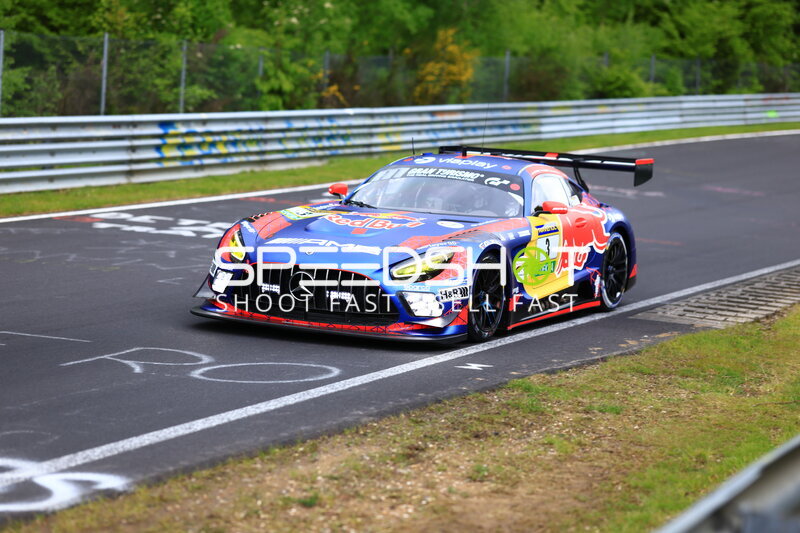 Mercedes-AMG GT3 #3 von Mercedes-AMG Team Verstappen Racing auf der Nordschleife
