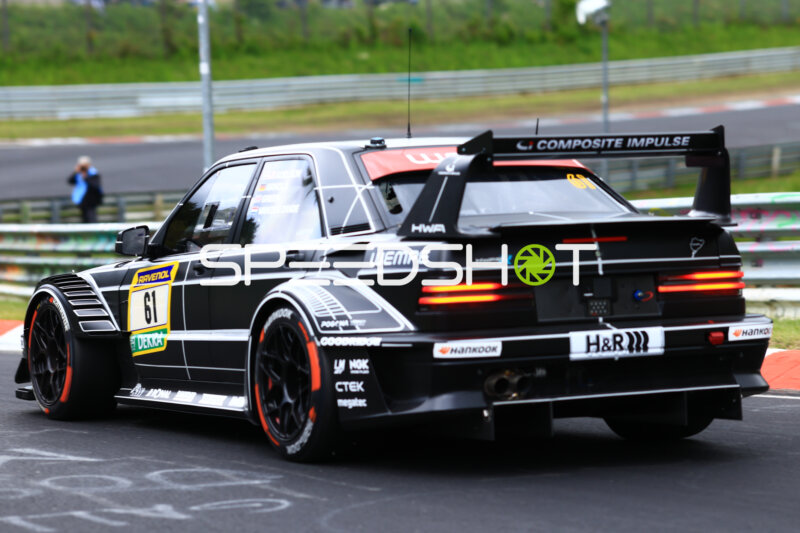 HWA Engineering Speed #61 auf der Nürburgring-Strecke
