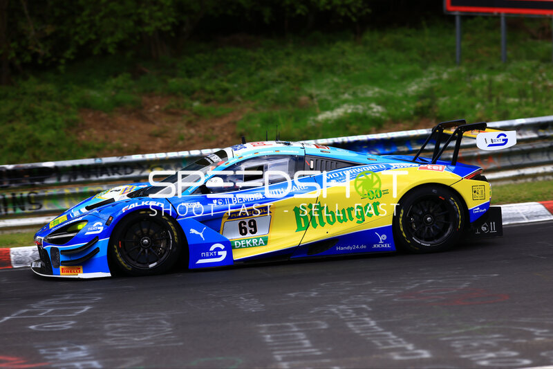McLaren #69 von Doerr Motorsport auf der Nordschleife