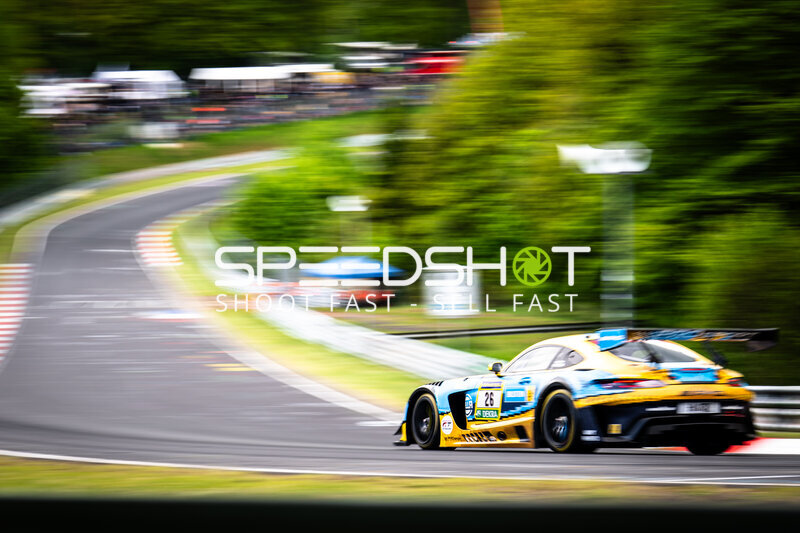 #26 Mercedes-AMG GT3 von PROsport Racing auf der Nordschleife